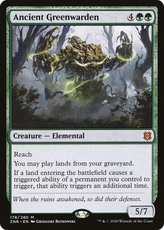 Ancient Greenwarden [Zendikar Rising] 178