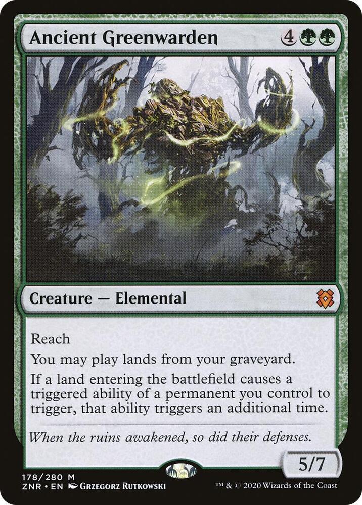 Ancient Greenwarden [Zendikar Rising] 178