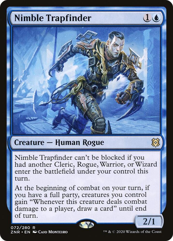 Nimble Trapfinder [Zendikar Rising] 72