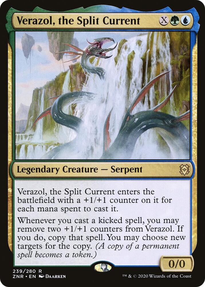 Verazol, the Split Current [Zendikar Rising] 239