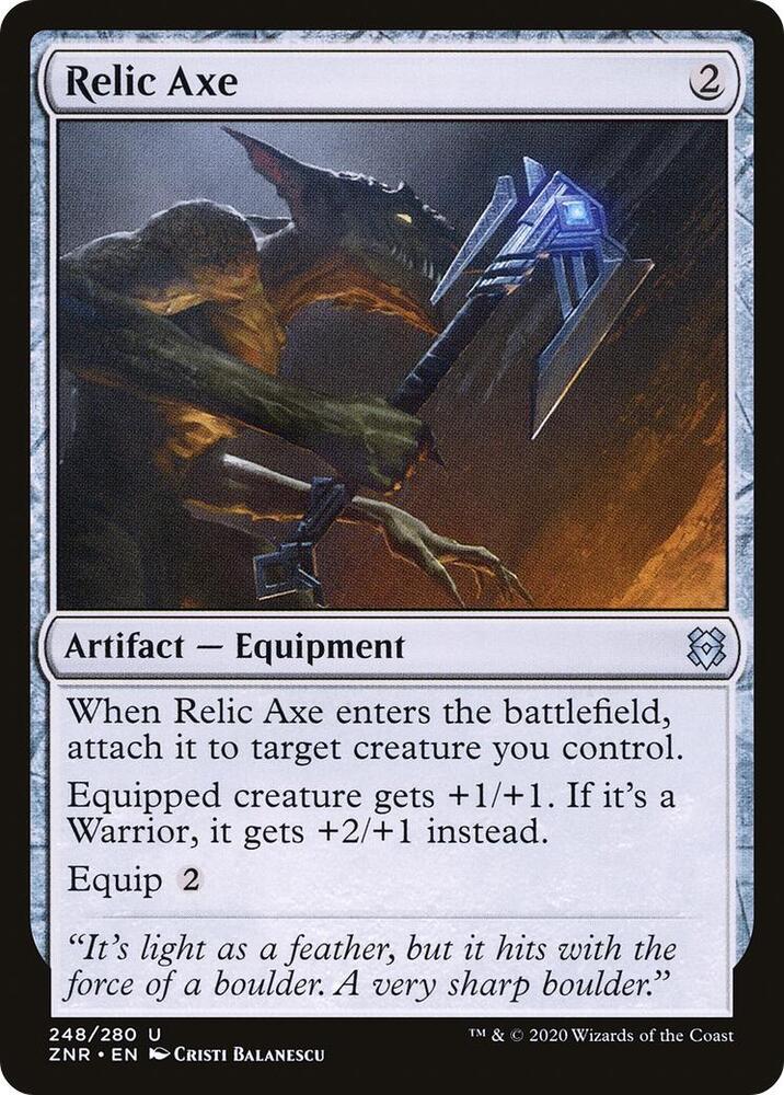 Relic Axe [Zendikar Rising] 248