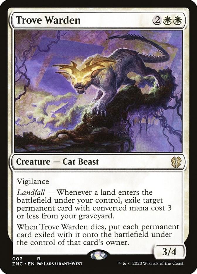 Trove Warden [Commander: Zendikar Rising] 3