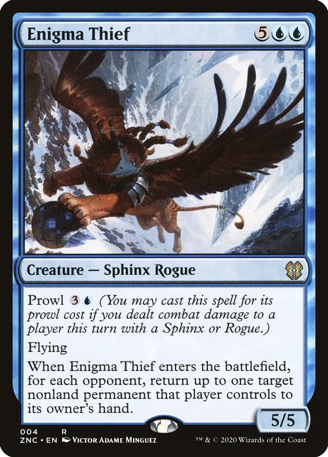 Enigma Thief [Commander: Zendikar Rising] 4