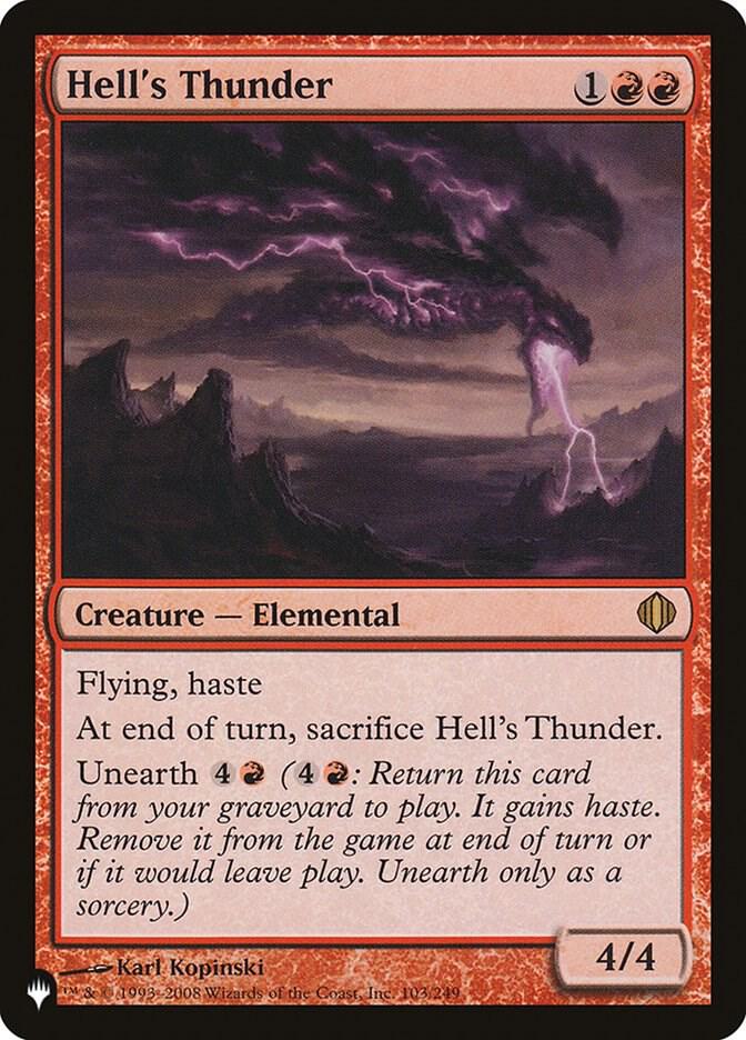 Hell's Thunder [The List Reprints] 103/249