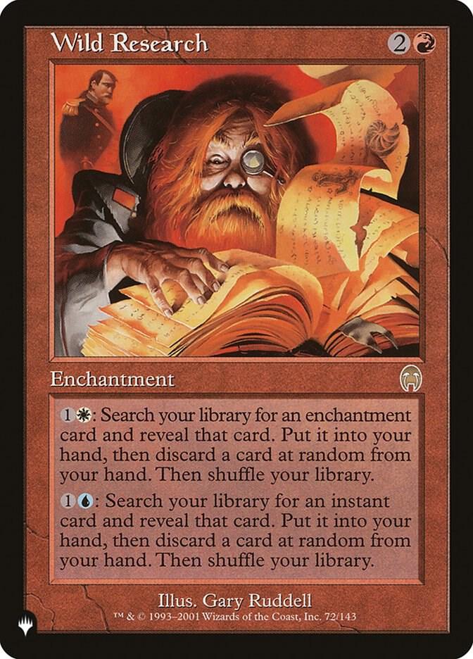 Wild Research [The List Reprints] 72/143