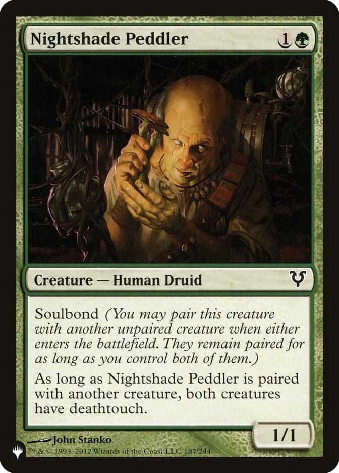 Nightshade Peddler [The List Reprints] 187/244