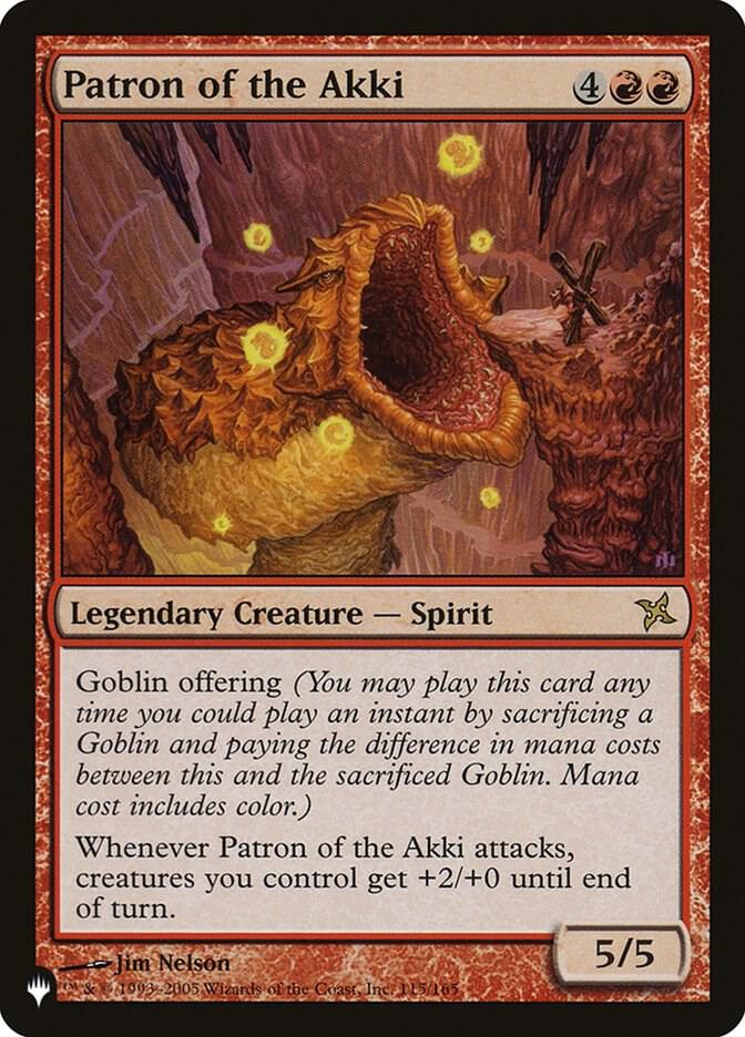 Patron of the Akki [The List Reprints] 115/165