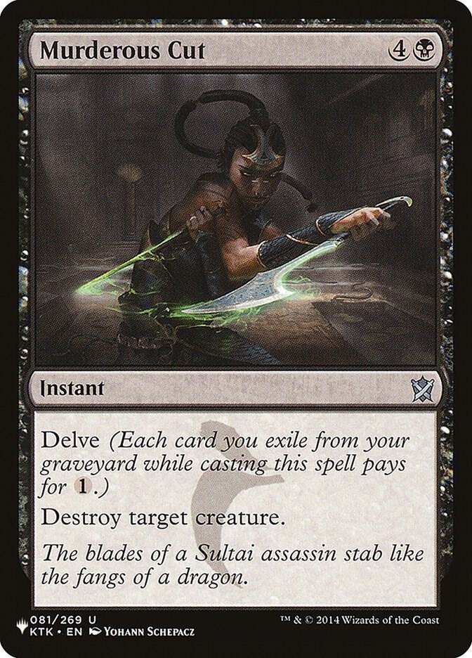 Murderous Cut [The List Reprints] 081/269
