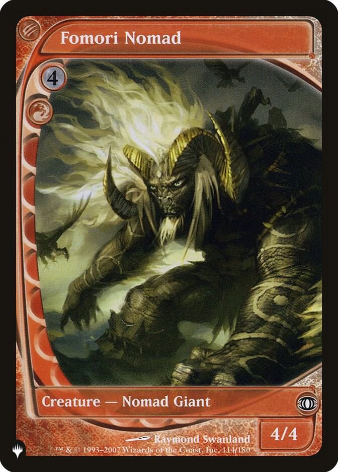 Fomori Nomad [The List Reprints] 114/180