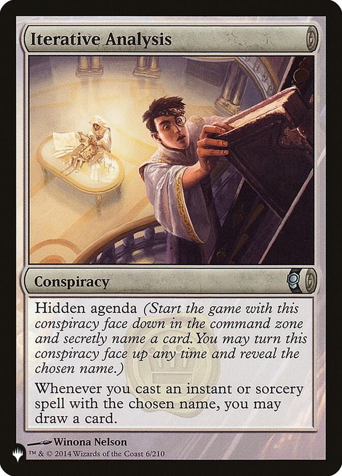 Iterative Analysis [The List Reprints] 6/210