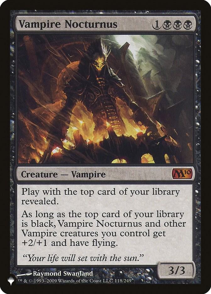 Vampire Nocturnus [The List Reprints] 118/249