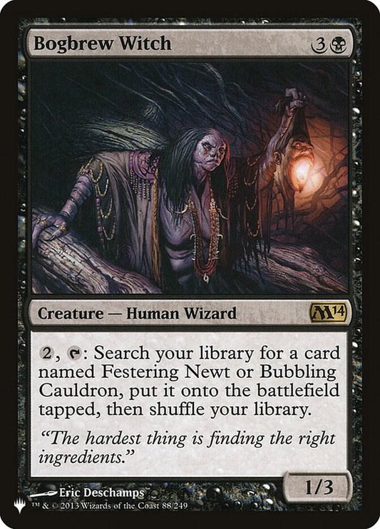 Bogbrew Witch [The List Reprints] 88/249