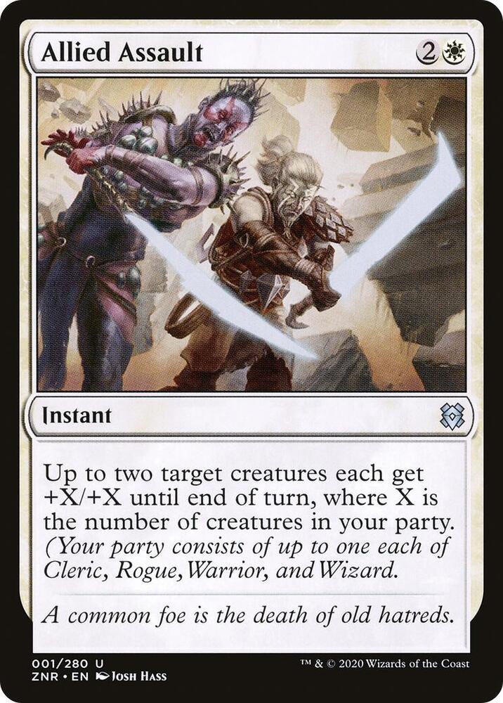 Allied Assault [Zendikar Rising] 1
