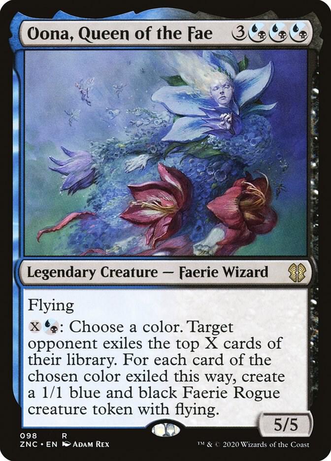 Oona, Queen of the Fae [Commander: Zendikar Rising] 98