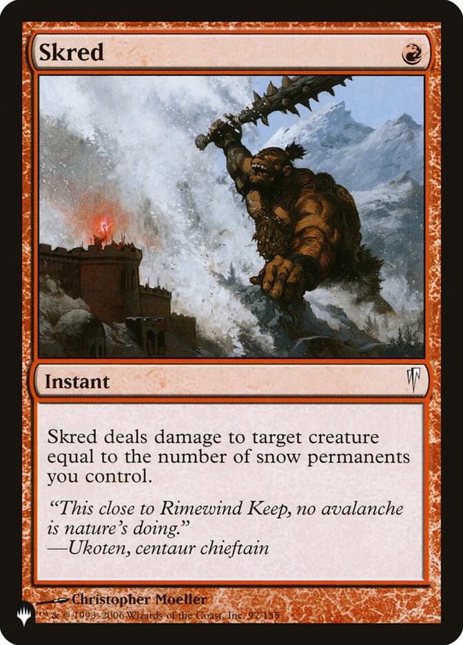 Skred [The List Reprints] 97/155