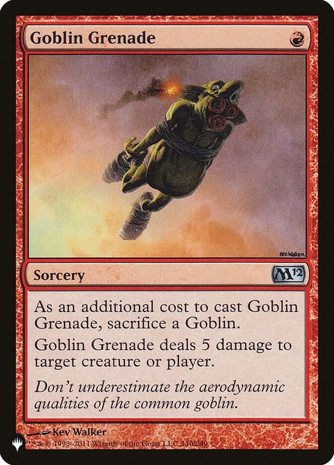 Goblin Grenade [The List Reprints] 140/249