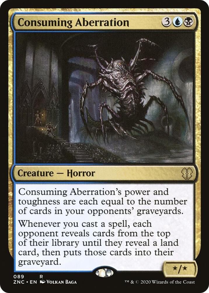 Consuming Aberration [Commander: Zendikar Rising] 89