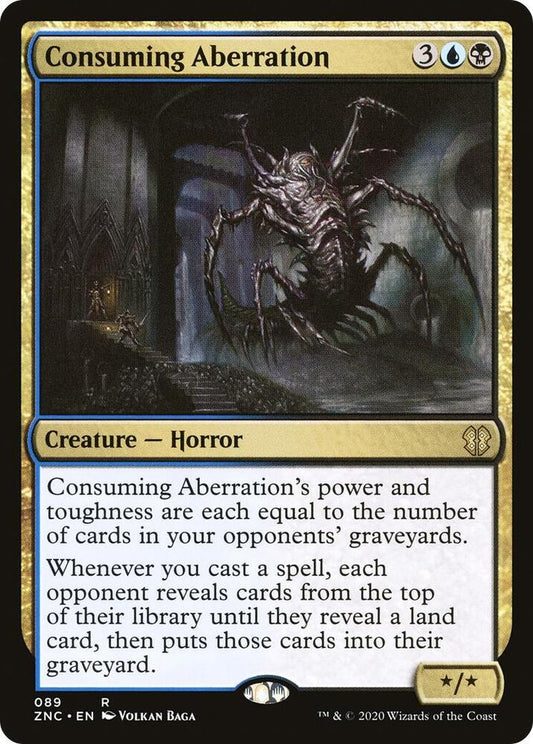 Consuming Aberration [Commander: Zendikar Rising] 89