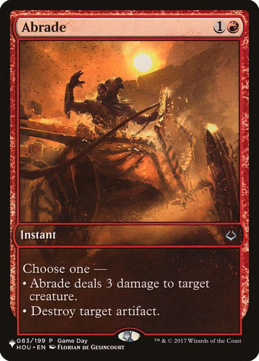 Abrade (HOU) [The List Reprints] 083/199