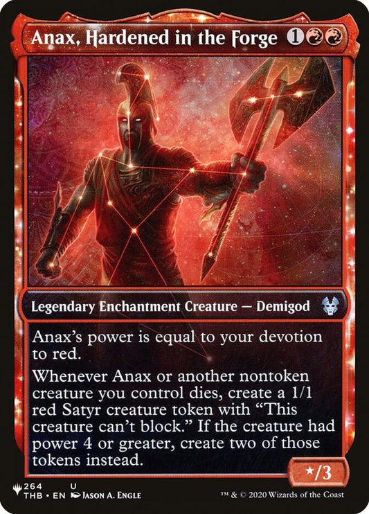 Anax, Hardened in the Forge (Showcase) [The List Reprints] 264/254