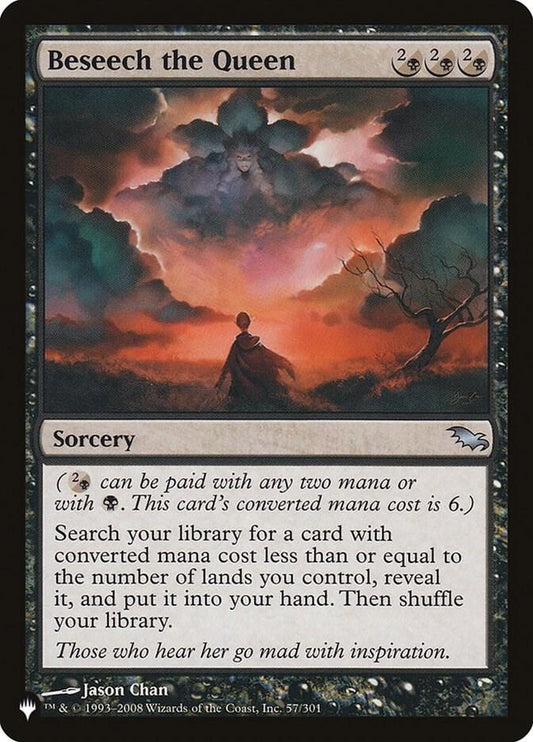 Beseech the Queen [The List Reprints] 57/301