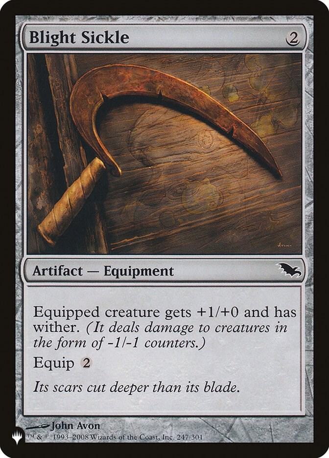 Blight Sickle [The List Reprints] 247/301