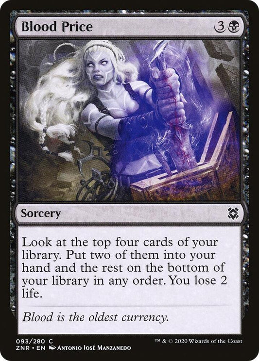Blood Price [Zendikar Rising] 93