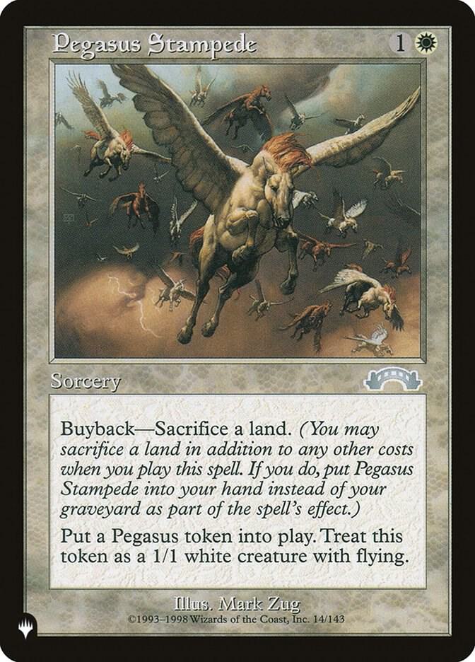 Pegasus Stampede [The List Reprints] 14/143