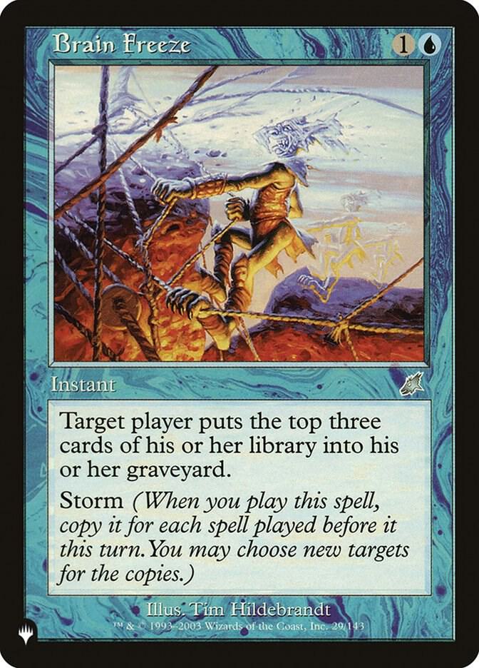 Brain Freeze [The List Reprints] 29/143