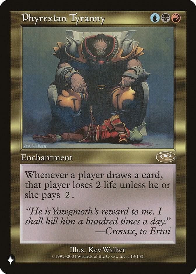 Phyrexian Tyranny [The List Reprints] 118/143
