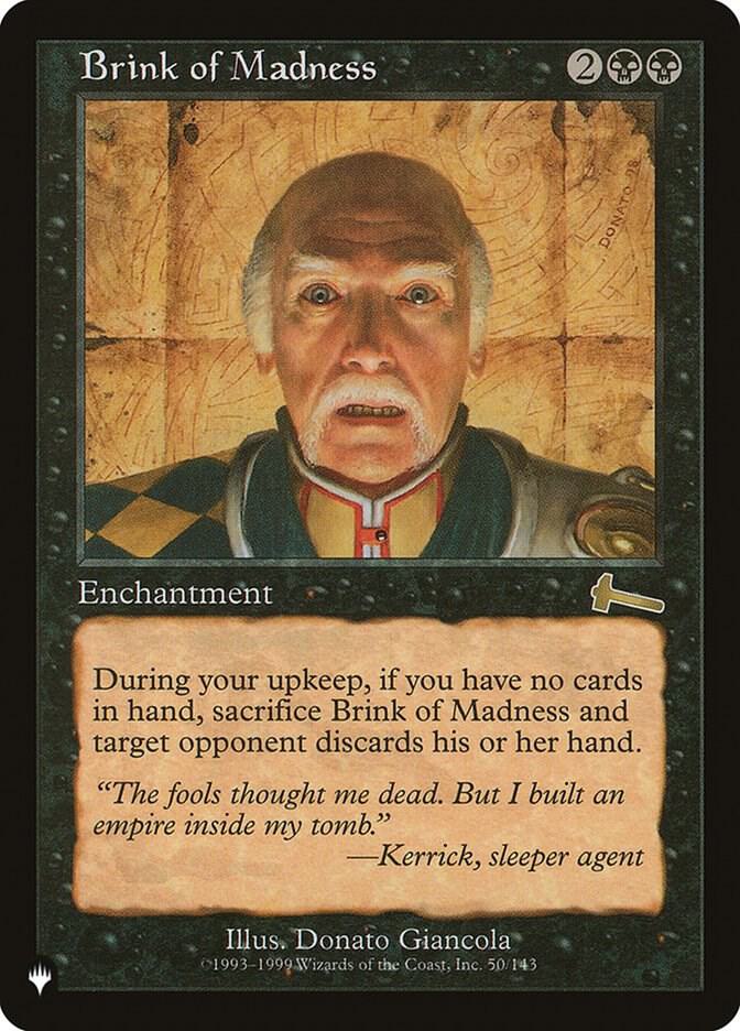 Brink of Madness [The List Reprints] 50/143