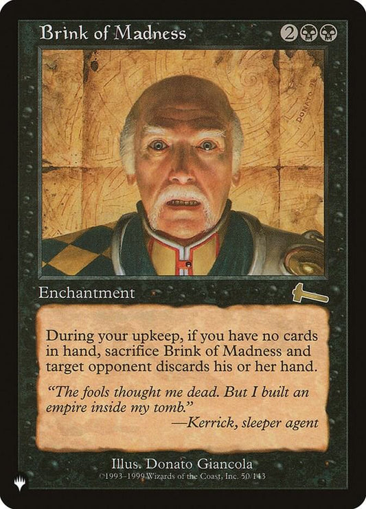 Brink of Madness [The List Reprints] 50/143