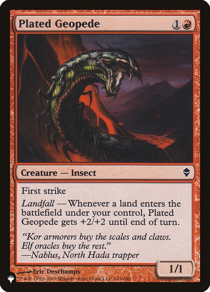 Plated Geopede [The List Reprints] 141/249