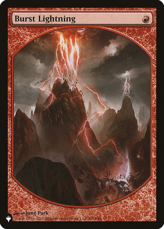 Burst Lightning (P10) [The List Reprints] 9-Aug