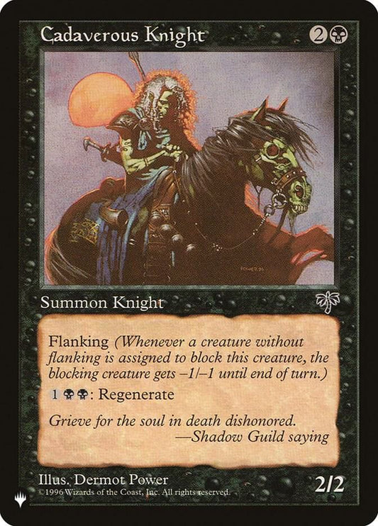 Cadaverous Knight [The List Reprints]
