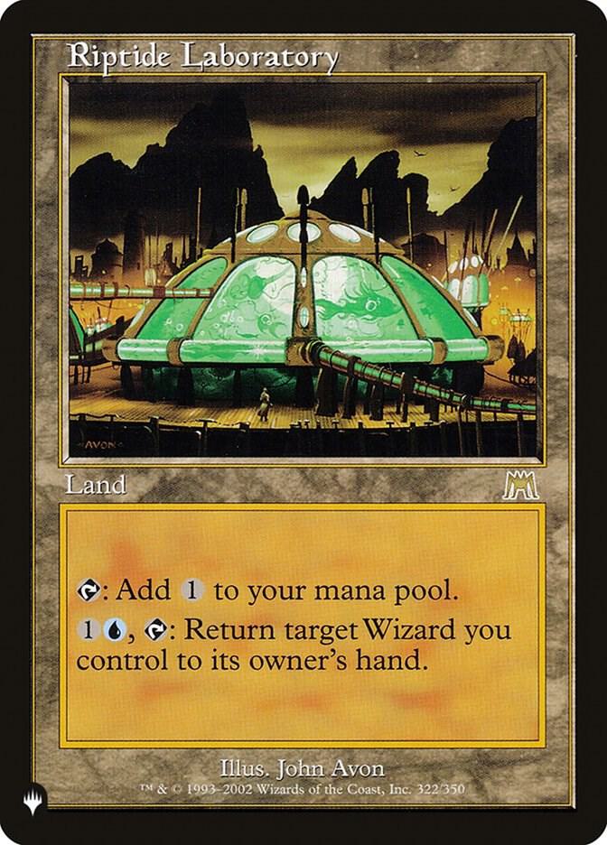 Riptide Laboratory [The List Reprints] 322/350