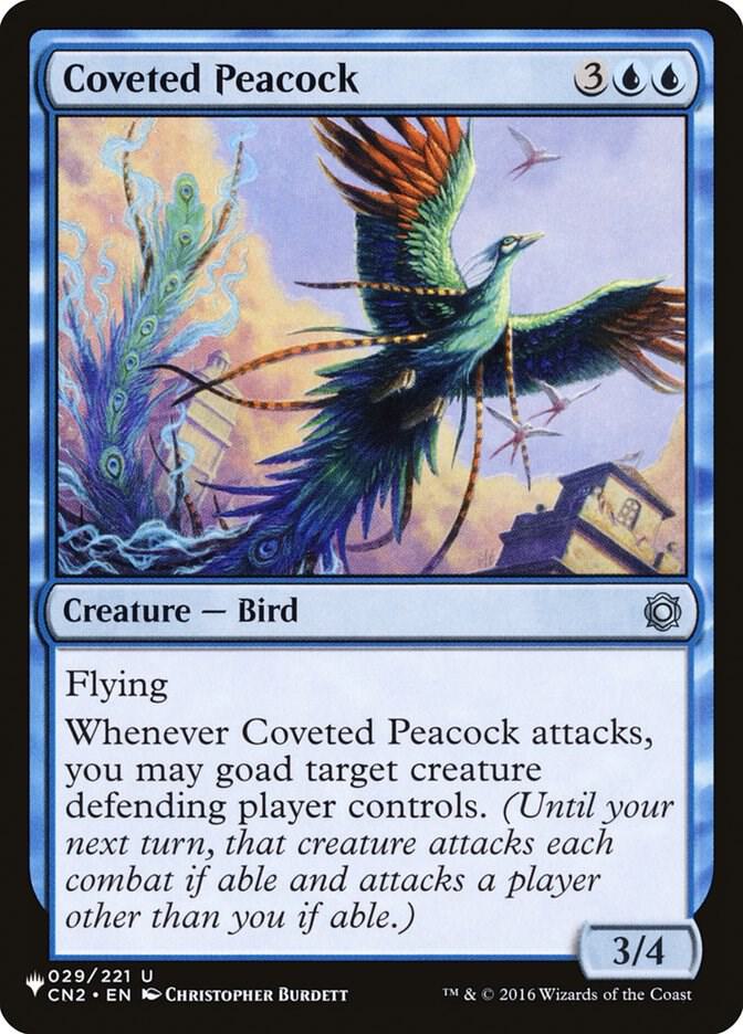Coveted Peacock [The List Reprints] 029/221