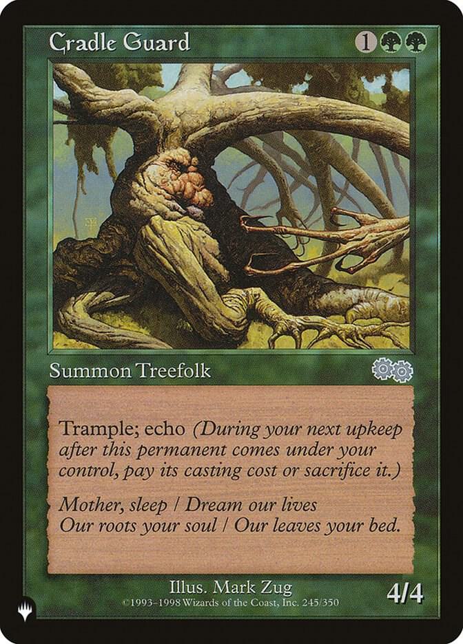 Cradle Guard [The List Reprints] 245/350