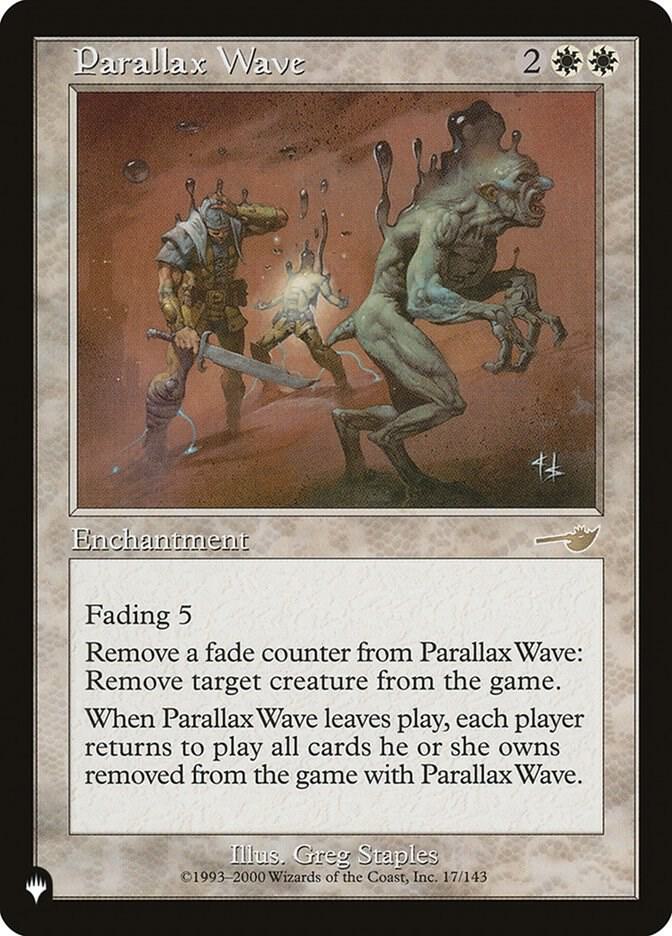 Parallax Wave [The List Reprints] 17/143