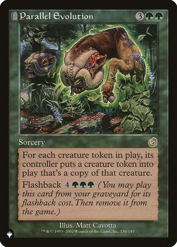 Parallel Evolution [The List Reprints] 136/143