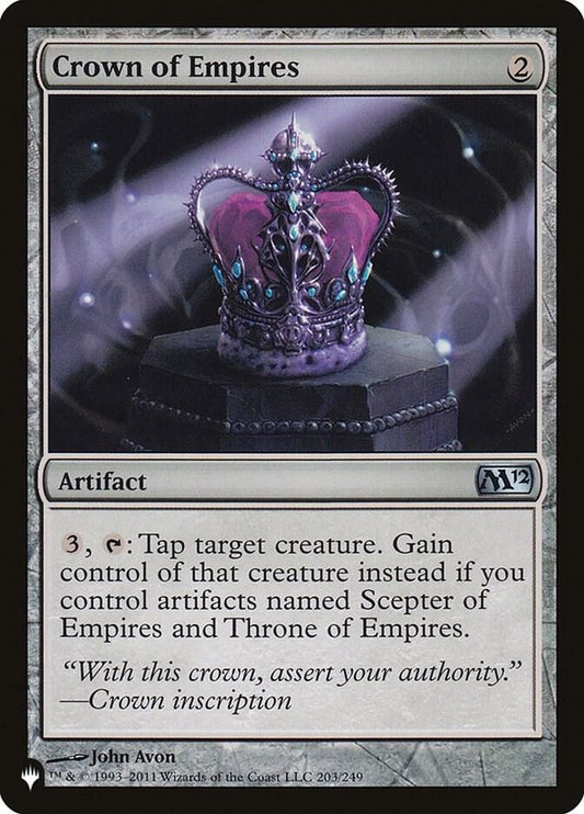 Crown of Empires [The List Reprints] 203/249