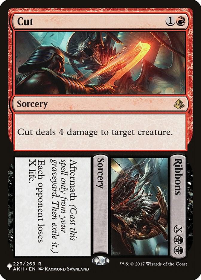 Cut // Ribbons [The List Reprints] 223/269