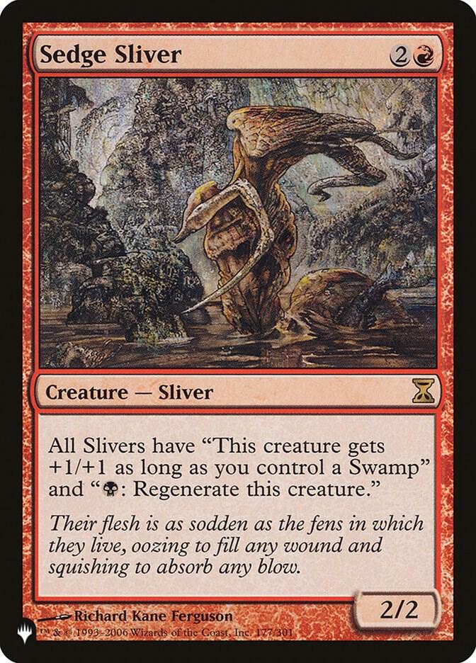 Sedge Sliver [The List Reprints] 177/301