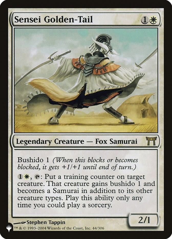 Sensei Golden-Tail [The List Reprints] 44/306