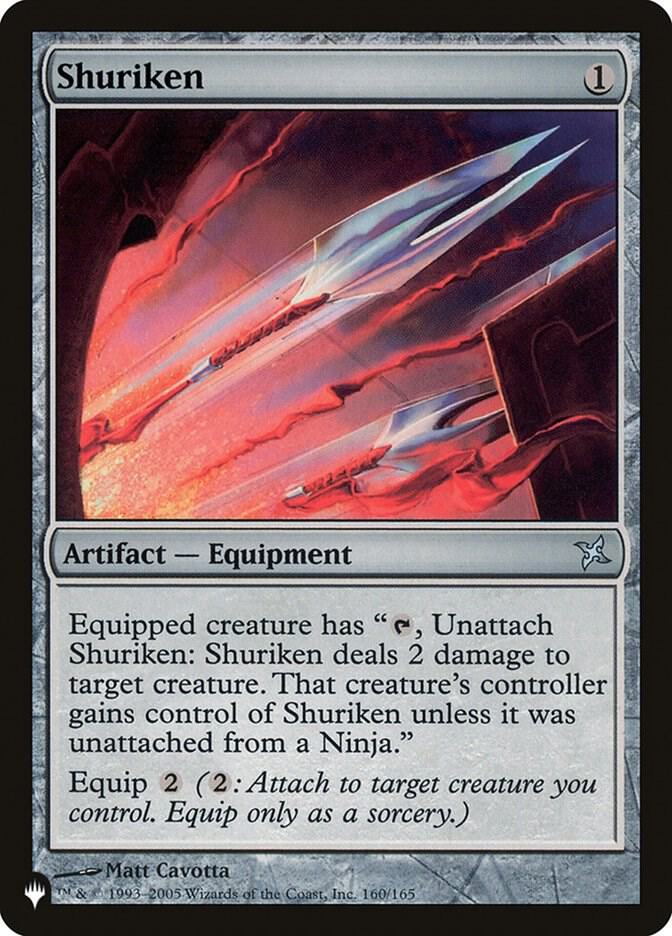 Shuriken [The List Reprints] 160/165