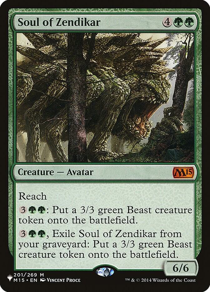 Soul of Zendikar [The List Reprints] 201/269