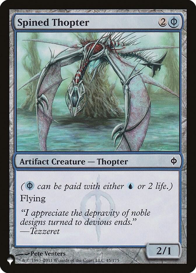 Spined Thopter [The List Reprints] 45/175