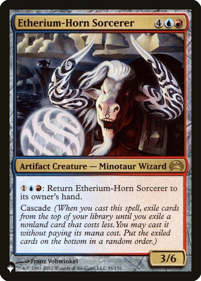 Etherium-Horn Sorcerer [The List Reprints] 91/156