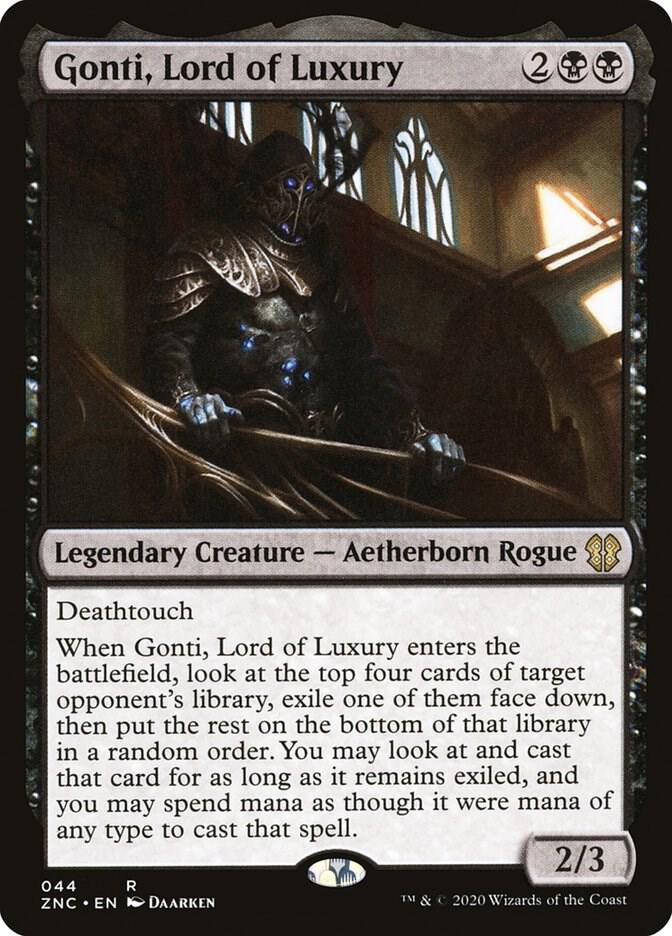 Gonti, Lord of Luxury [Commander: Zendikar Rising] 44