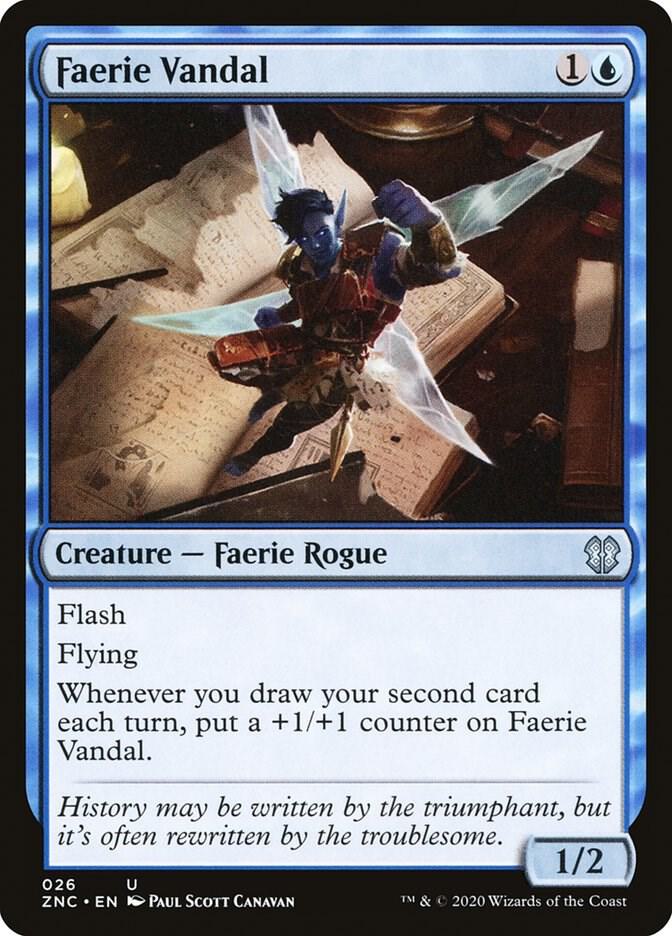 Faerie Vandal [Commander: Zendikar Rising] 26
